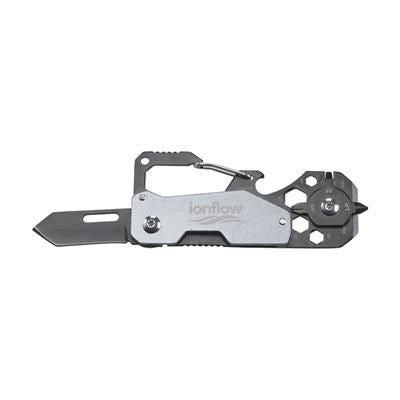 Branded Promotional FIXY MULTI TOOL in Grey & Black Multi Tool From Concept Incentives.