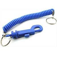 Branded Promotional JEANS BELT CLIP COIL KEYRING Keyring From Concept Incentives.