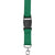 Branded Promotional LANYARD in Green with Safety Clip & Key holder Lanyard From Concept Incentives.