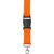 Branded Promotional LANYARD in Orange with Safety Clip & Key holder Lanyard From Concept Incentives.