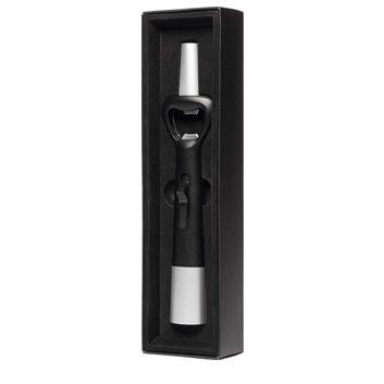 Branded Promotional BBQ COMBI LIGHTER in Black Lighter From Concept Incentives.