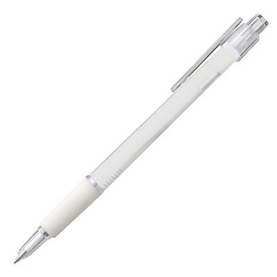 Branded Promotional TOKYO PLASTIC BALL PEN in White Pen From Concept Incentives.