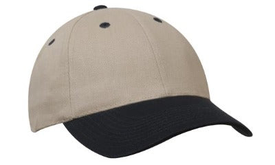 Branded Promotional BRUSHED HEAVY COTTON BASEBALL CAP from Concept Incentives