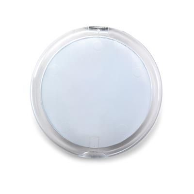 Branded Promotional DOUBLE MIRROR with Magnifier Mirror From Concept Incentives.