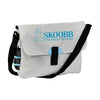 Branded Promotional DAKOTA SHOULDER BAG DOCUMENT CASE in Light Blue Bag From Concept Incentives.