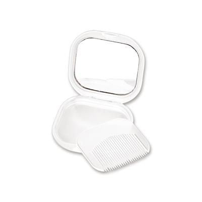Branded Promotional MIRROR with Comb Mirror From Concept Incentives.