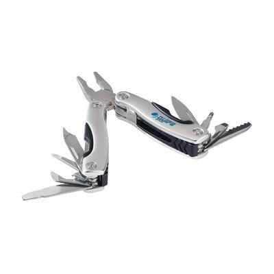 Branded Promotional MICRO MULTI TOOL in Silver Multi Tool From Concept Incentives.