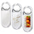 Branded Promotional ACRYLIC BOTTLE OPENER in Clear Transparent Bottle Opener From Concept Incentives.