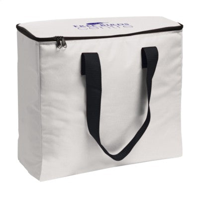 Branded Promotional FRESHCOOLER-XL COOL BAG in White Cool Bag From Concept Incentives.