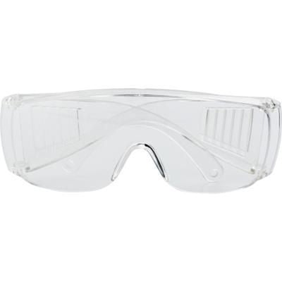 Branded Promotional CLEAR TRANSPARENT SAFETY GLASSES Safety Goggles From Concept Incentives.