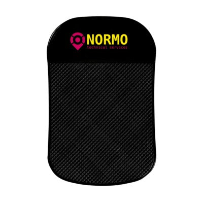 Branded Promotional STICKYPAD NON-SLIP MAT in Black Mat From Concept Incentives.