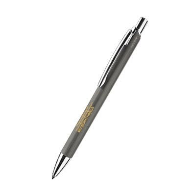 Branded Promotional SENATOR ARVENT METAL BALL PEN in Silver Pen From Concept Incentives.