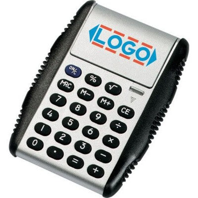 Branded Promotional SNAP LOCK CALCULATOR in Black Calculator From Concept Incentives.