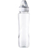 Branded Promotional TRITAN WATER BOTTLE in Clear Transparent includes Belt Clip in Cap, 700ML Capacity Sports Drink Bottle From Concept Incentives.