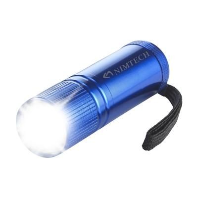 Branded Promotional STARLED COB TORCH in Blue Torch From Concept Incentives.