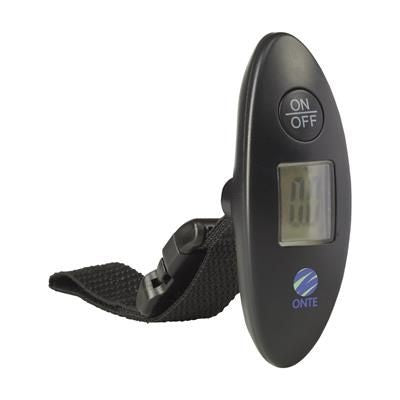 Branded Promotional TRAVELMATE LUGGAGE SCALE in Black Scales From Concept Incentives.