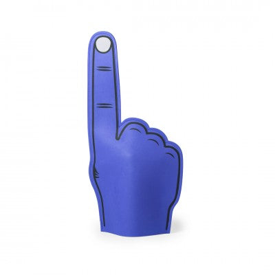 Branded Promotional FOAM HAND in Blue from Concept Incentives