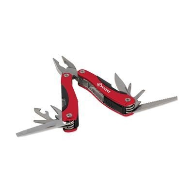 Branded Promotional MAXI MULTI TOOL in Red Multi Tool From Concept Incentives.