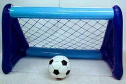 Branded Promotional INFLATABLE FOOTBALL GOAL Football Goal From Concept Incentives.