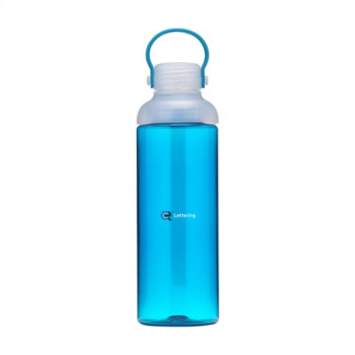 Branded Promotional MALAGA DRINK BOTTLE in White Sports Drink Bottle From Concept Incentives.