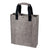 Branded Promotional FELT SHOPPER TOTE BAG in Grey Bag From Concept Incentives.