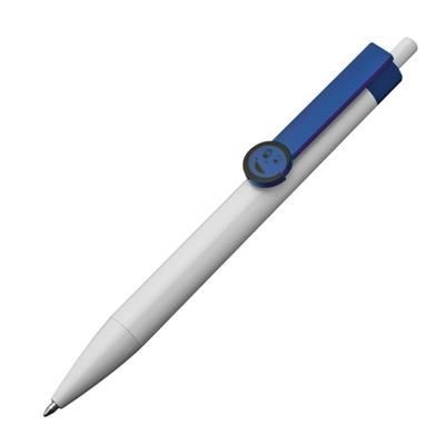 Branded Promotional BALL PEN STRATFORD in Blue Pen From Concept Incentives.