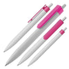 Branded Promotional BALL PEN SARAGOSSA in Pink Pen From Concept Incentives.