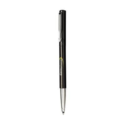 Branded Promotional PARKER ROLLERBALL PEN  PEN in Black Pen From Concept Incentives.