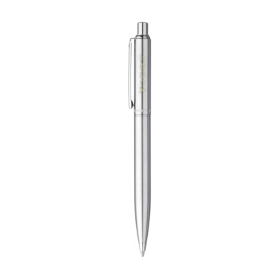 Branded Promotional SHEAFFER SENTINEL SILVER CHROME PEN in chrome Pen From Concept Incentives.