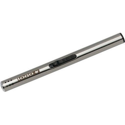 Branded Promotional STEEL LITE LIGHTER in Silver Lighter From Concept Incentives.
