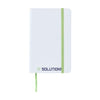 Branded Promotional WHITENOTE A6 NOTE BOOK in Green Note Pad From Concept Incentives.