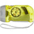 Branded Promotional SELF CHARGER KINETIC DYNAMO TORCH in Translucent Frosted Yellow Torch From Concept Incentives.