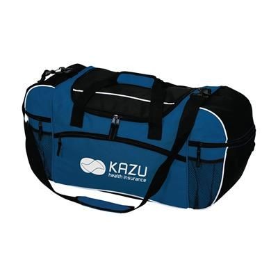 Branded Promotional ALLROUNDBAG LARGE SPORTS BAG HOLDALL in Dark Blue Bag From Concept Incentives.