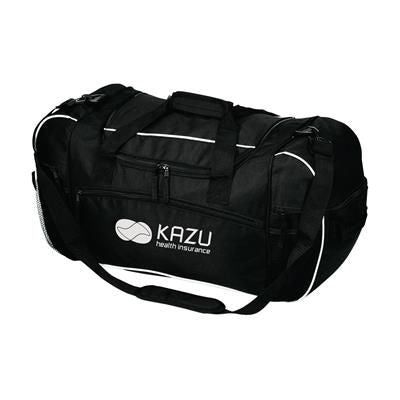 Branded Promotional ALLROUNDBAG LARGE SPORTS BAG HOLDALL in Black Bag From Concept Incentives.