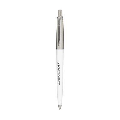 Branded Promotional PARKER JOTTER PEN in White Pen From Concept Incentives.