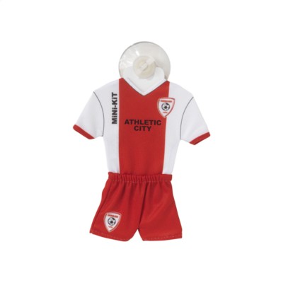 Branded Promotional MINI KIT 17 x 14 CM FOOTBALL KIT in Your PMS Number Football Player Model From Concept Incentives.