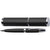 Branded Promotional METAL BALL PEN & MATCHING TUBE in Black Pen From Concept Incentives.