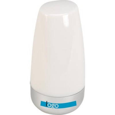 Branded Promotional COLOUR CHANGING MOOD LIGHT LAMP in Silver Lamp From Concept Incentives.