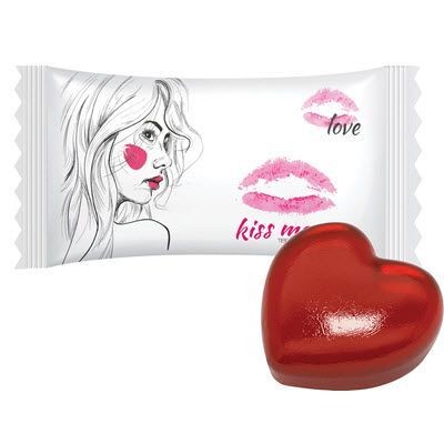 Branded Promotional HEART CANDIES Sweets From Concept Incentives.