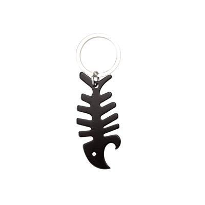 Branded Promotional FISH SHAPE KEYRING with Bottle Opener Bottle Opener From Concept Incentives.