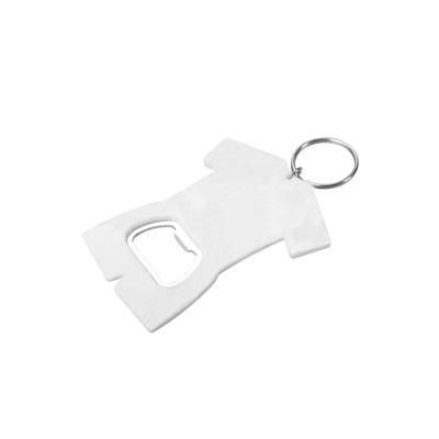 Branded Promotional FOOTBALL PLAYER BOTTLE OPENER with Keyring Bottle Opener From Concept Incentives.