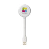 Branded Promotional MULTIHUB READING LIGHT in White Lamp From Concept Incentives.