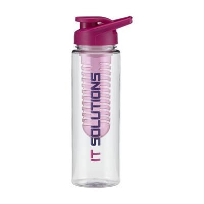 Branded Promotional TROPICAL DRINK DRINK BOTTLE in Pink Sports Drink Bottle From Concept Incentives.