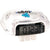 Branded Promotional MILES PEDOMETER in Clear Transparent Pedometer From Concept Incentives.