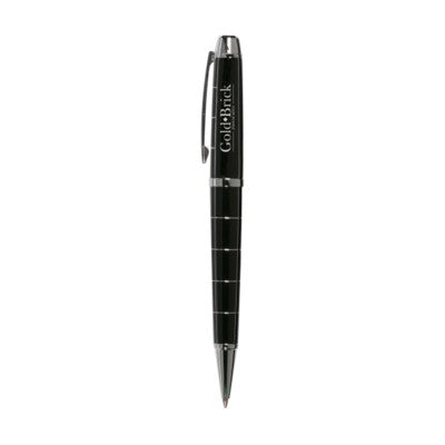 Branded Promotional LUXOR PEN in Black Pen From Concept Incentives.