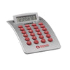 Branded Promotional STREAMLINE CALCULATOR in Red Calculator From Concept Incentives.