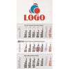 Branded Promotional TRI MONTH CALENDAR in White Calendar From Concept Incentives.