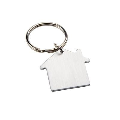 Branded Promotional KEYRING HOME Keyring From Concept Incentives.