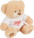 Branded Promotional BUDDY BEAR SOFT TOY with Tee Shirt in Brown Soft Toy From Concept Incentives.