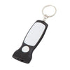 Branded Promotional TWO-TONE TORCH KEYRING Torch From Concept Incentives.